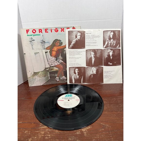 Foreigner "Head Games" Vinyl Album 1979 With Original Sleeve & Cover Artwork - Picture 1 of 4